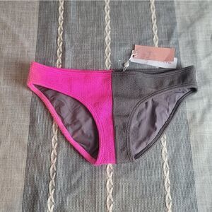 NWT- PILYQ Acai Reef 2 Tone Bikini Bottoms